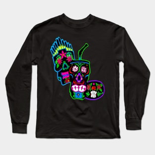 Day of the Dead Food Team Long Sleeve T-Shirt